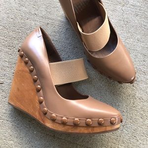 Designer Pedro Garcia - Brown Wedges - Size 36